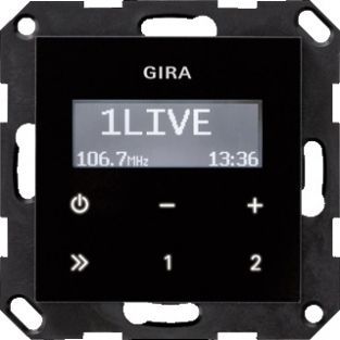 Gira RDS radio inbouw ZGL 228405